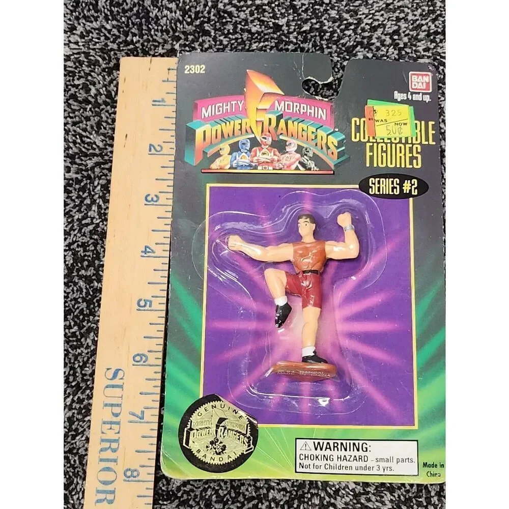 1994 Bandai Mighty Morphin Power Rangers Collectible Figures- Red Ranger